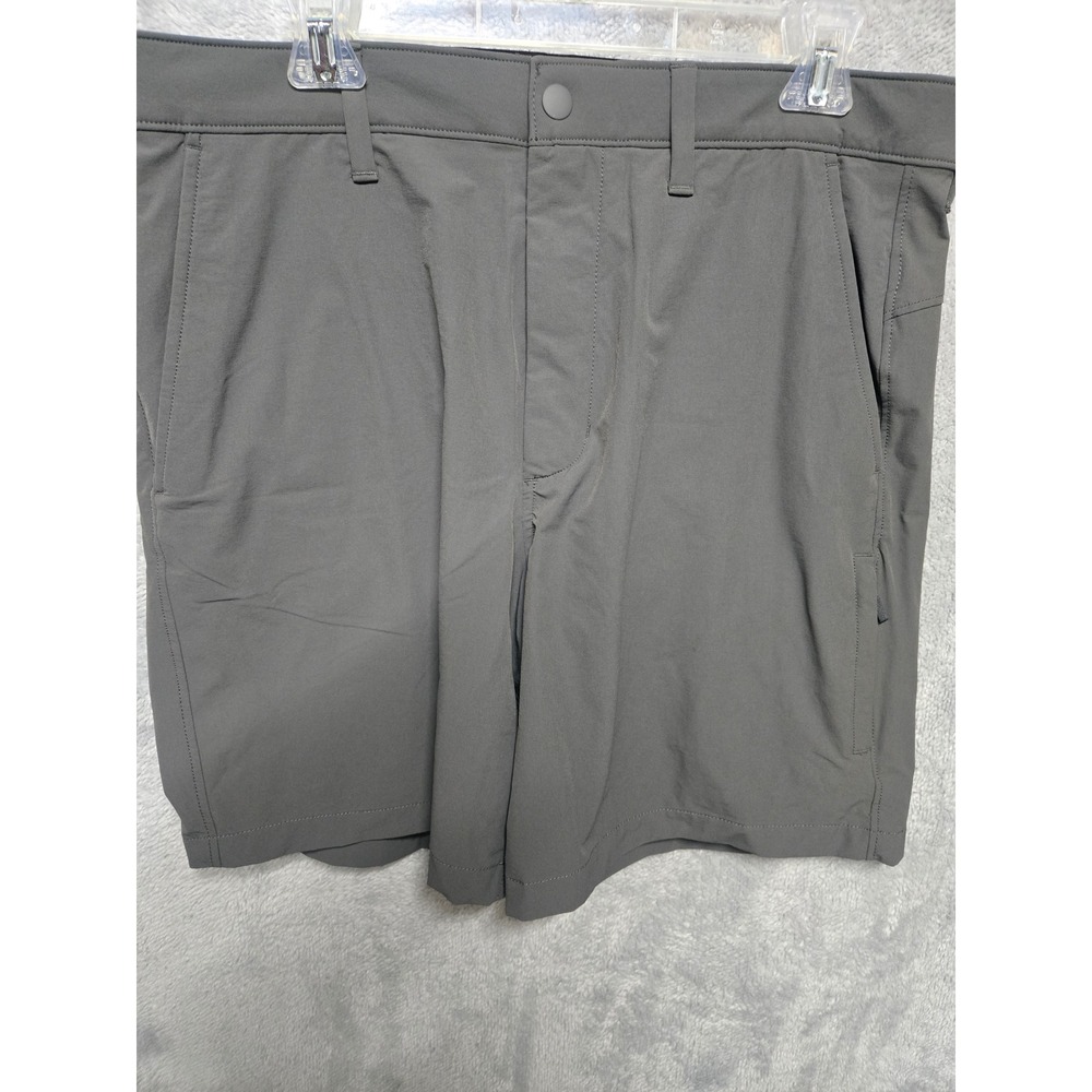 American Eagle 24/7 Club Shorts Mens 33 Gray Flex Performance Above The Knee